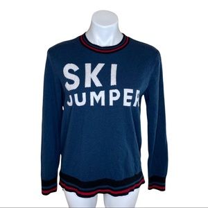 Sweaty Betty Blue Ski Jumper Sweater